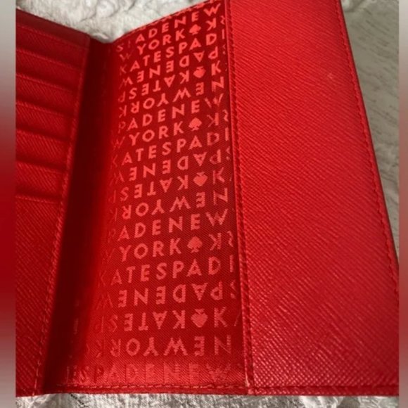 Kate Spade Take The Cake Imogene Passport case wallet like new no tags - Picture 9 of 14